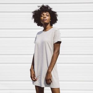 NWOT Jungmaven striped beach dress!